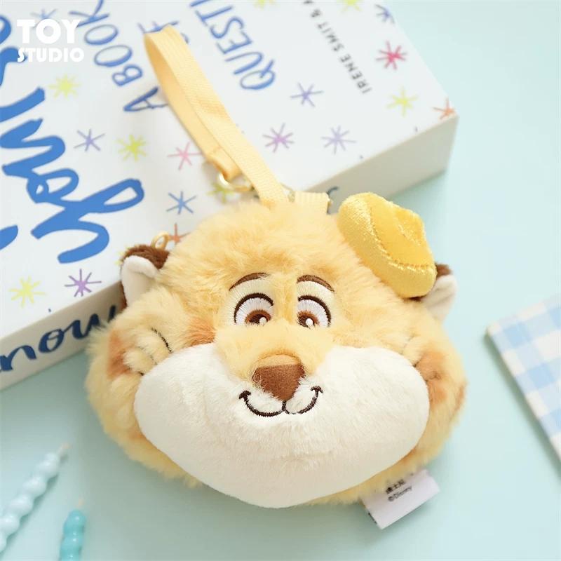 

Zootopia Judy Nick Leopard Officer Wallet Earphone Bag Key Pouch Portable Storage Bag Cartoon Plush Decoration Birthday Toy Gift