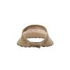 Daks Packable Linen Blend Beige Check Line Sun Cap Dbhe4e108i2