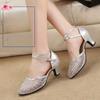 Ladies' Latin Dance Shoes Adult Ballroom Dance Shoes Dancing Sandals 3.5/5.5cm