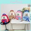 Bear Lovely Themed Childrens Backpack Durable Nylon Material Perfect For School Days