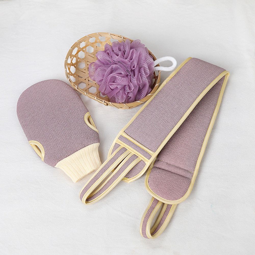 Home Hotel Bathing Cleaning Brush Sponge Pad Bathroom Supplies Bath Mitts Back Scrubber Shower Ball