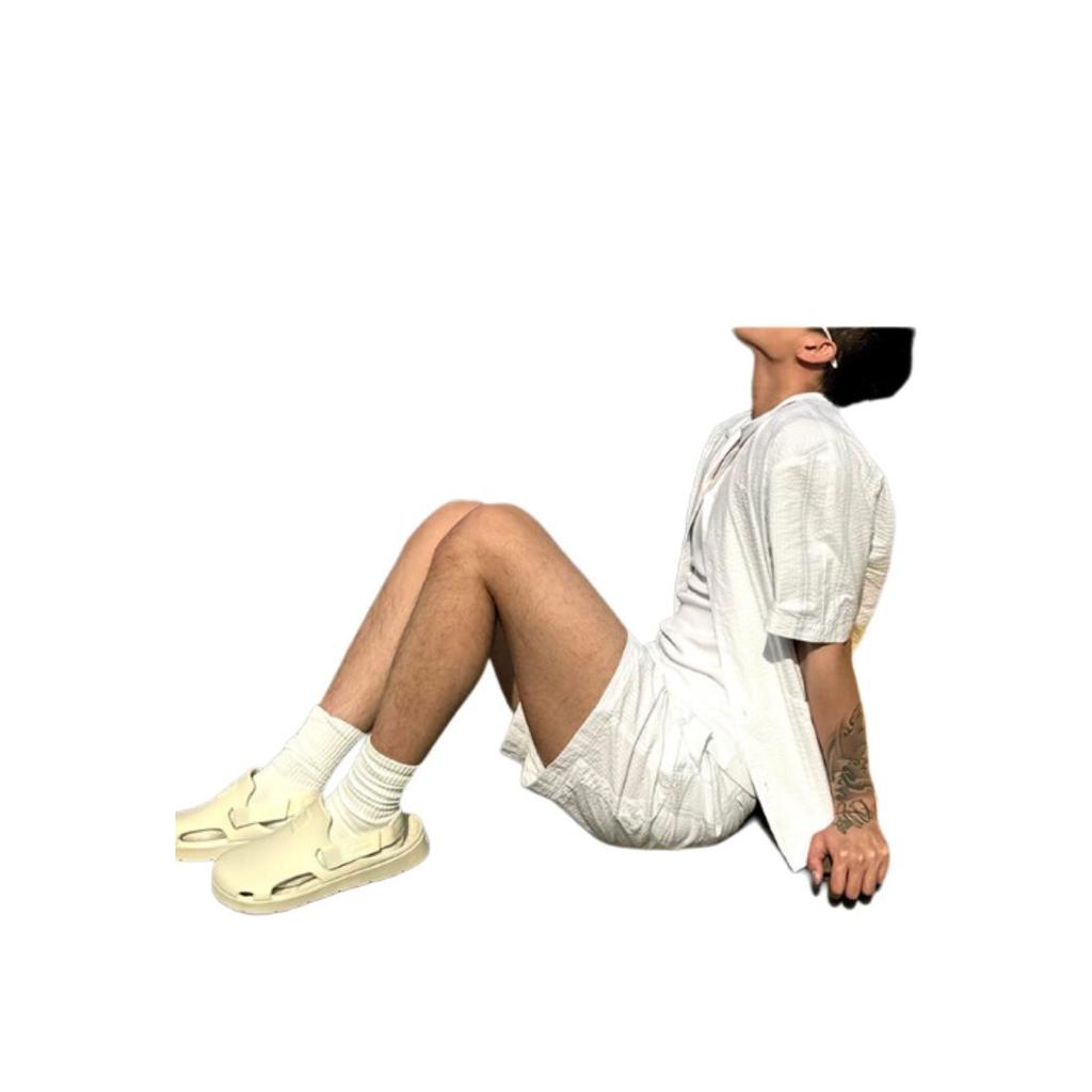 New PUMA Casual Shorts Unisex White 628236-02