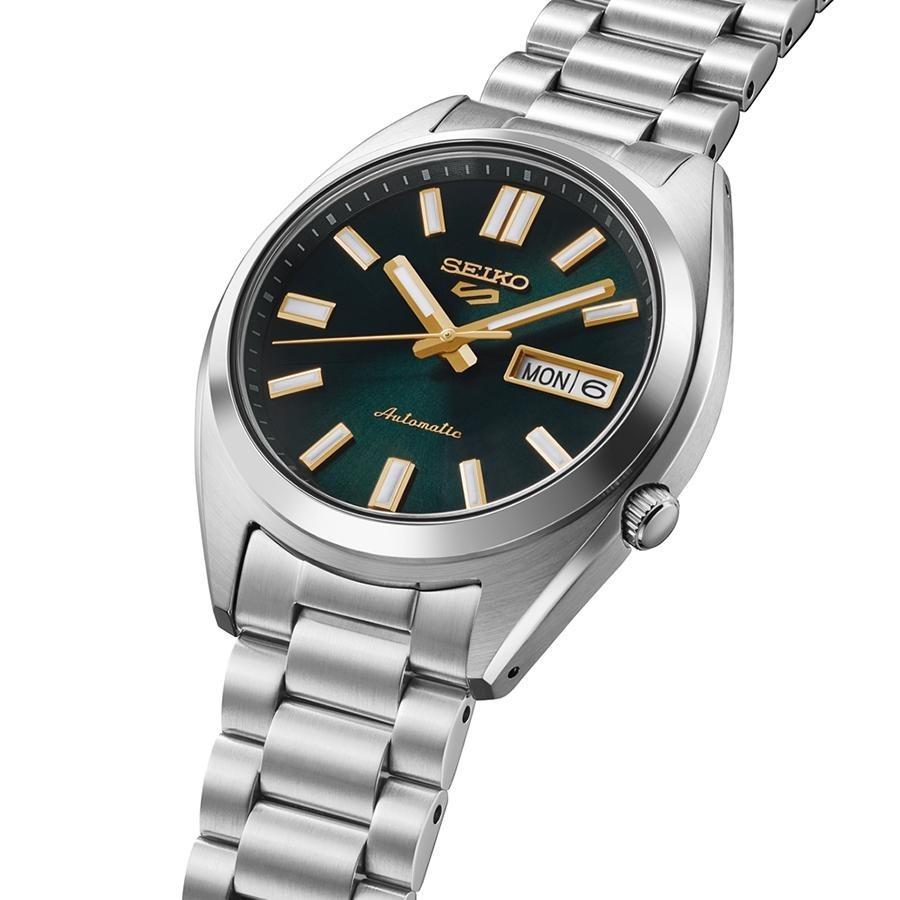 Seiko 5 SBSA293 Automatic Men's Watch Green Dial 37.4mm Analog From Japan