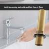 Multiple Scene Brass Faucet Stabilizers Nut Easy Hand Tighten Designs Tap Locking for Kitchen Bathroom Office Applications