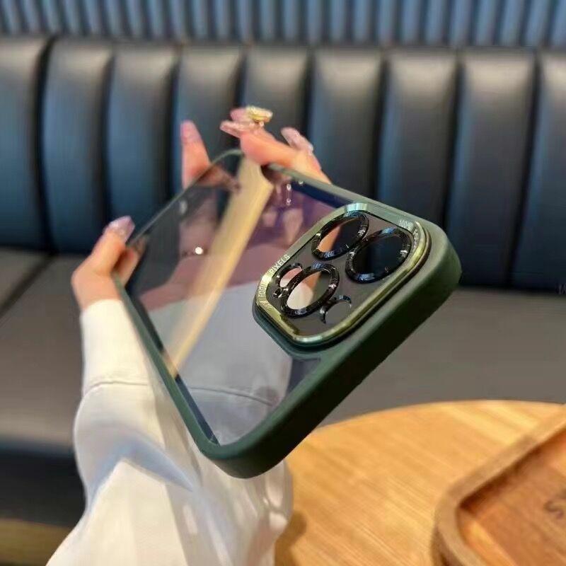 Applicable to iPhone11PROMAX second-generation eagle eye magnetic mobile phone case Apple 11 metal lens ring transparent hard case