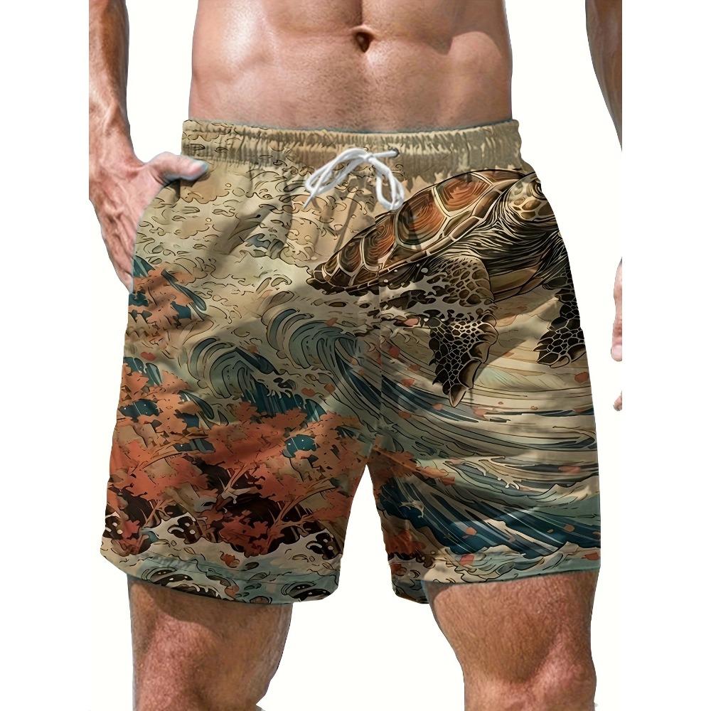 3D Digitally Printed Teen Men's Shorts, Multifunctional and Breathable