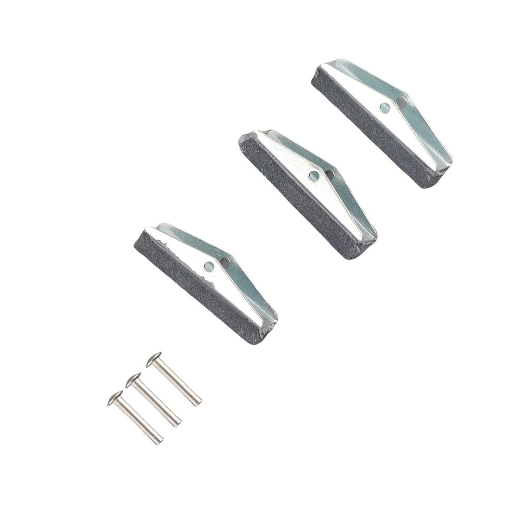 3PCS Engine Cylinder Hone Stone Hvy Duty Sturdy Construction 3 Jaw Cylinder Honing Stones Tool