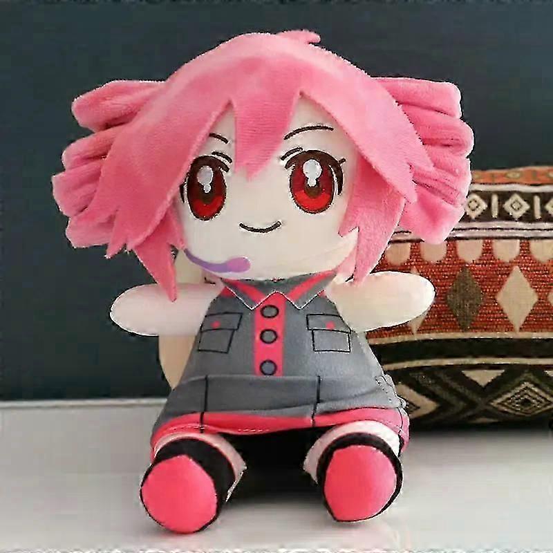 Shibingsheng 20cm Kasane Teto Plush Toy Soft Doll Stuffed Plushies Figure Anime Cosplay Cartoon Birthday Present Christmas Gift For Fans Girl