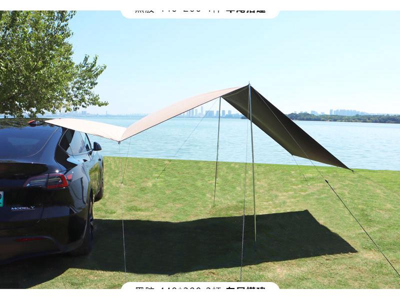 Auto-montierbares Outdoor-Camping-Vorzelt und Sonnenschutz-Zelt