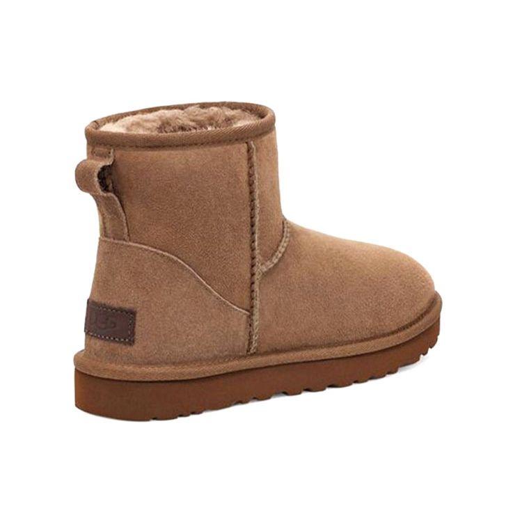 UGG Classic Mini Warm Durable Casual Comfortable Short Snow Boots Women boots Walnut 1016222-HCK