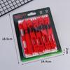 Fishing Line Coiler, Plastic Line Winding Panel, 10-Piece, Dual Colors, Fishing Gear, Essential Angling Line Holder
