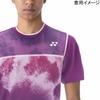 Short Sleeve Shirt Game Shirt Purple S [YONEX] (Fit Style) (039)