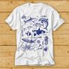 Ocean Nature Sea Animal Whale Orca Turtle Dolphin T Shirt Cult Movie Retro Vintage Music Top Tee 2401