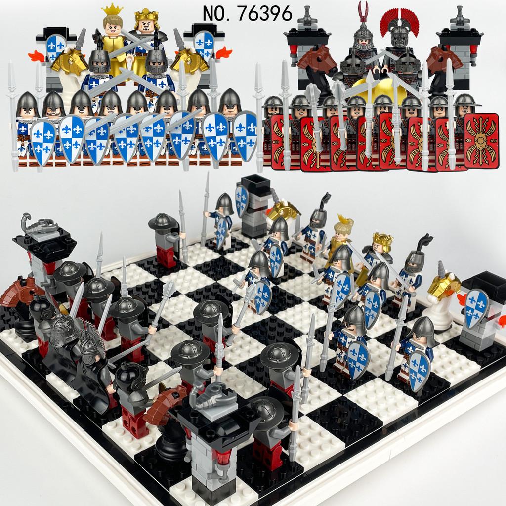 Classic Chess Building Blocks Set With Plastic For Kids And Adults