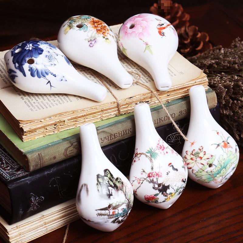 Anfänger 6-Loch Alt C Tonkeramik-Okarina - Schüler-Klassenzimmerinstrument