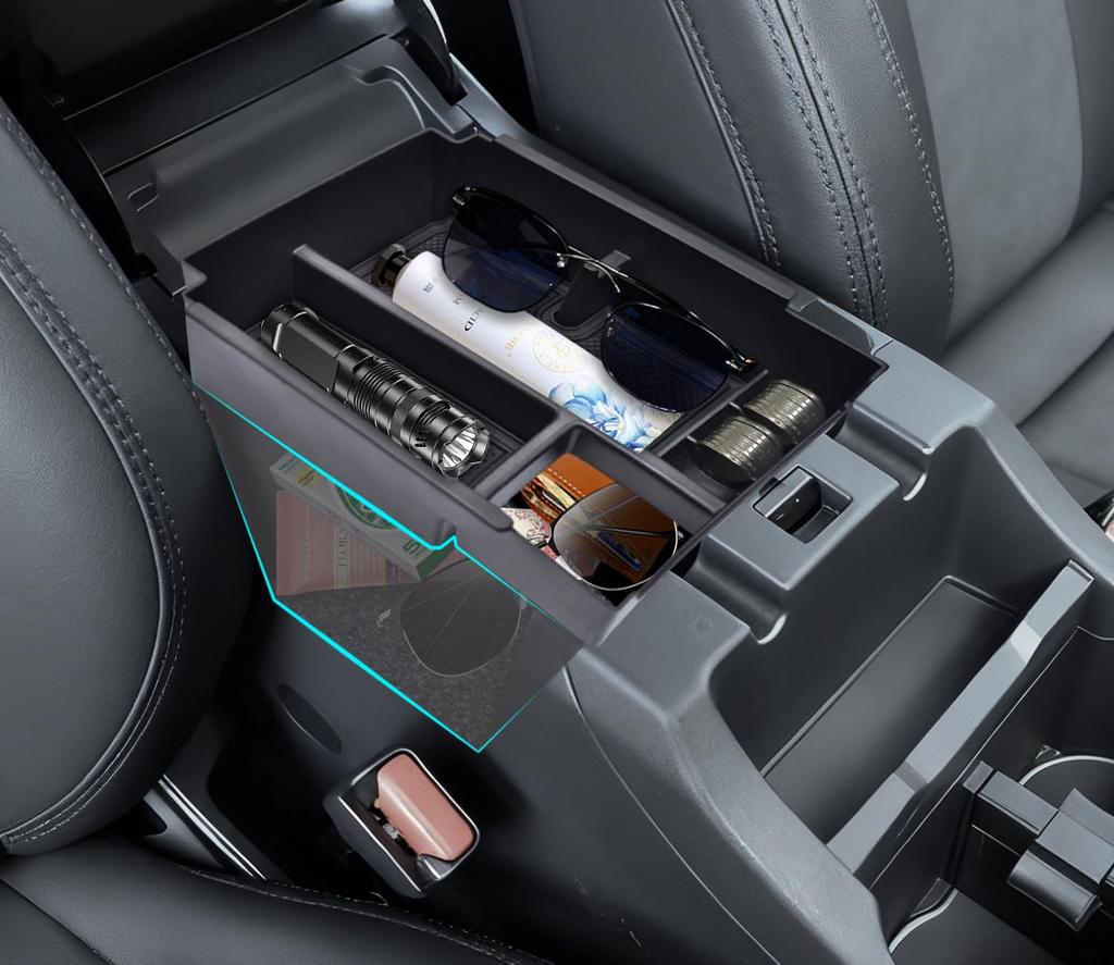 Subaru Levorg VN5 VNH Dedicated Center Console Box Storage Tray with Mat Scratch Scratch Center Console LEVORG VN5 VNH Lid, Anti-Slip Included,