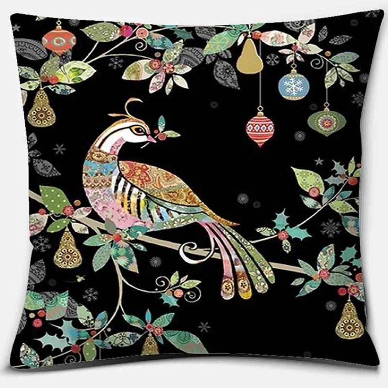 Animal Elephant Collection Home Decor Poszewka na poduszkę Kwadratowa poszewka na poduszkę Wystrój domowego biura