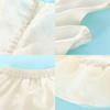 Girls' Summer Lace Vest & Skirt Two-Piece Set