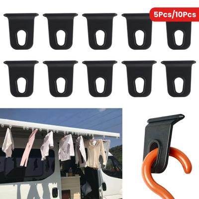 10pcs Awning Hooks RV Awning Hooks Ring Drying Rack Clips