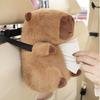 Capybara Auto-Taschentuchbox Niedliche Plüsch-Auto-Armlehnenbox Papierbox Multifunktionale Hängende Taschentuchbox