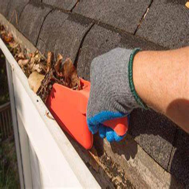 Retractable Eaves Sink Gutter Leaf Cleaning Set Plastic Gardening Tools