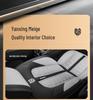 Universal All-Season Breathable Leather Car Seat Cover, Wear-Resistant, Full Surround, Fits Most Models