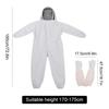 Professional Beekeeping Suit, (All-in-One, Gloves), Fencing Veil, Total Protection For Professional And Beginner