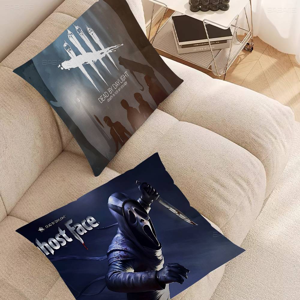 Game D-Daylight By D-Dead Pillow Covers Cartoon Sofa Decorative Home Double-sided Printing Short Plush Cute Cushion Cover