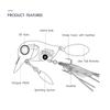8g Fishing Lure Hard Baits Minnow Lure with Double Hook Swimbait Fishing Baits Crankbait Sinking Lure for Trout