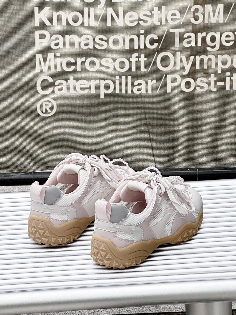 Summer pair of shoelaces German training shoes women's leather 2025 new comfortable and lightweight casual shoes breathable platform sports board s