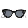 Glasses, Popular Sunglasses Men'S Cat Eye Personality Rivet Sunglasses Women Ins