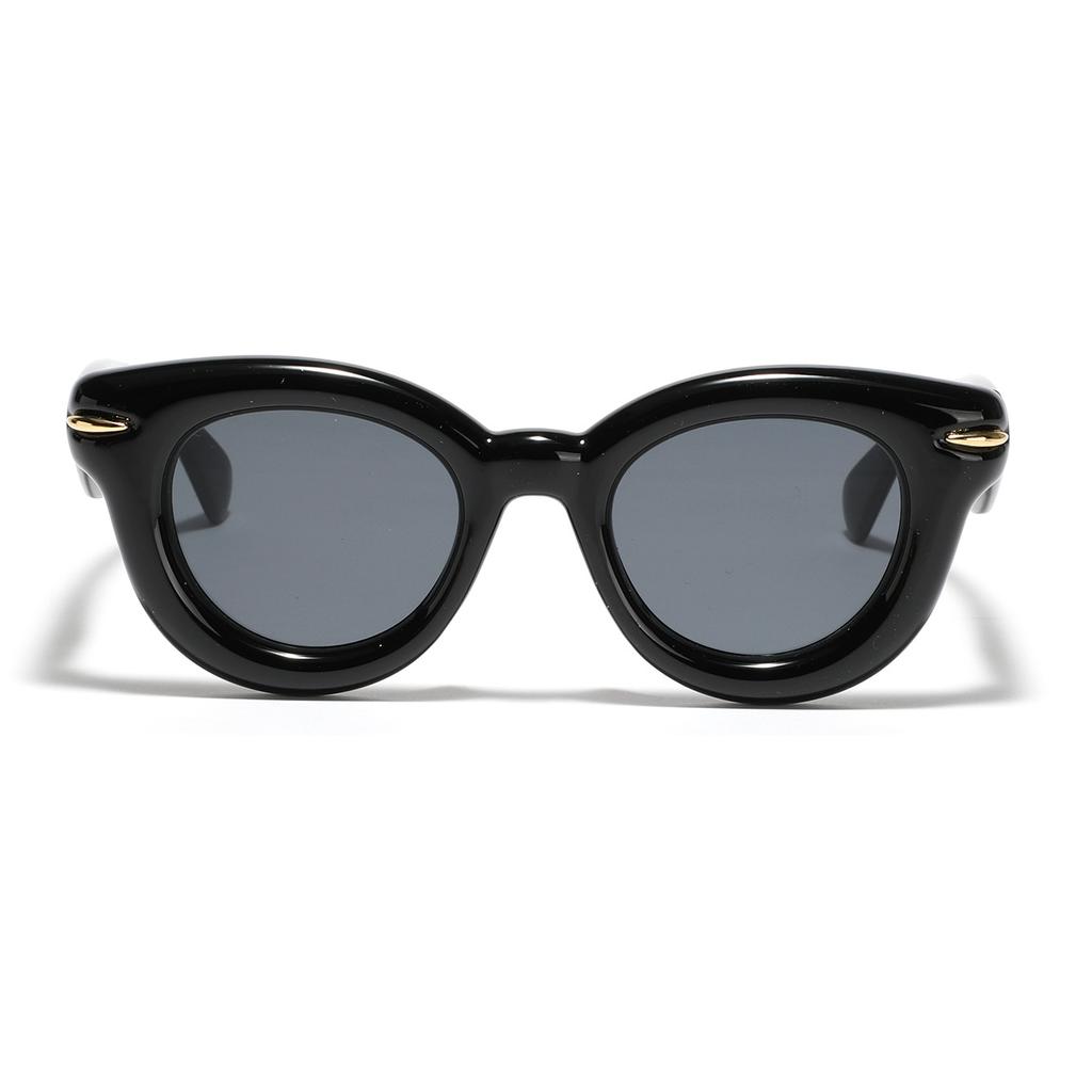 Glasses, Popular Sunglasses Men'S Cat Eye Personality Rivet Sunglasses Women Ins