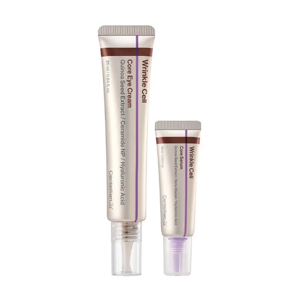 Centellian24 Wrinkle Cell Core Eye Cream Anti-Aging Firming Eye Care 25ml (+Core Serum 10ml Set)