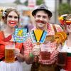 Oktoberfest Selfie Props Beer Festival Oktoberfest Funny Photo Props Colorful Traditional Germany Accessories Party Decoration