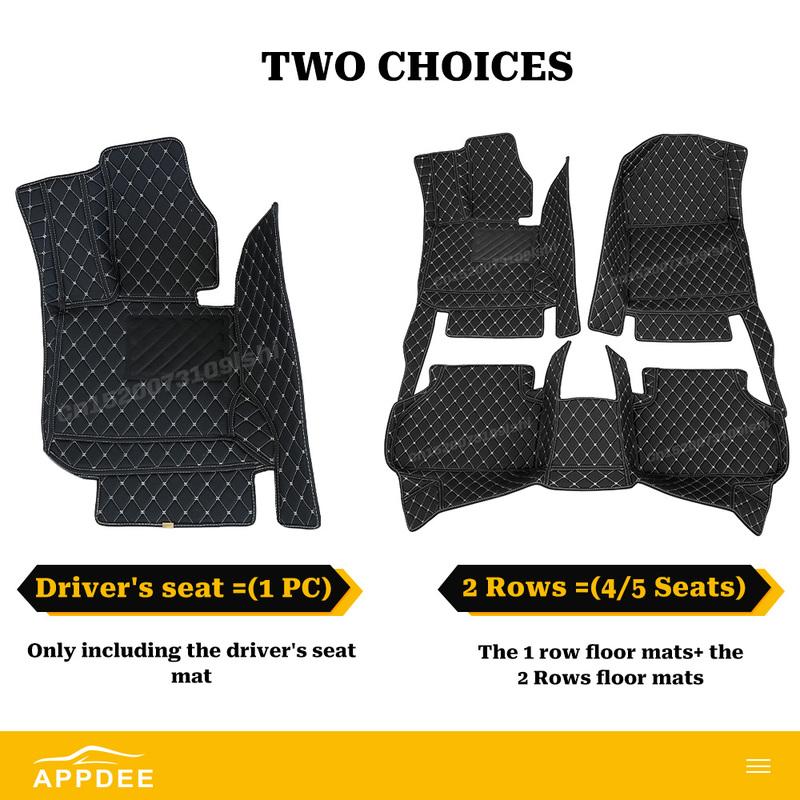 APPDEE Car floor mats for Volvo XC60 2009 2010 2011 2012 2013 2014 2015  auto foot Pads automobile carpet cover