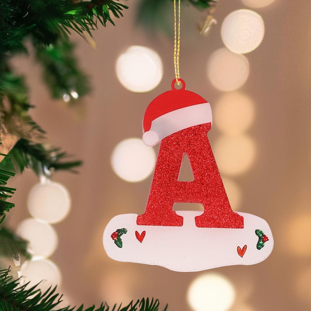 Christmas Acrylic Letter Pendant 2026 Merry Cristmas Decoration for Home Xmas Tree Hanging Ornaments Navidad Natal New Year 2026