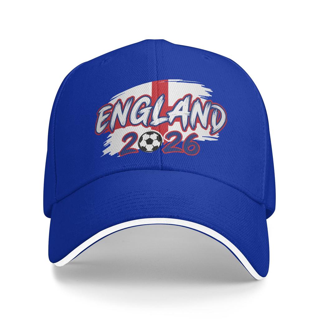 Women Unisex England Football Match  Outdoor Hat Usa Canada Mexico Soccer  Sun Cap Casual Baseball Cap Sunscreen Hats