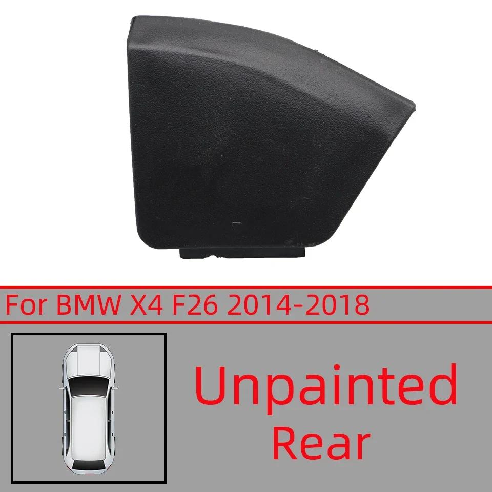 For 2014 2015 2016 2017 2018 BMW X4 F26 Normal Model Front Rear Bumper Hauling Shell Tow Hook Cover Cap#51117338473 51127338754