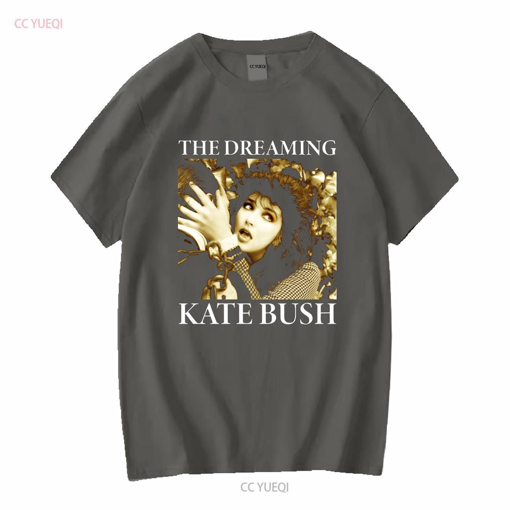 Kate Bush The Dreaming Reprint Black  T Shirt Size XL vintage Washed designer clothes Soft Casual Stretched homme fashion