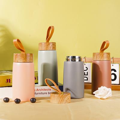 Yalıtımlı Kahve Kupa 304 Paslanmaz Çelik Tumbler Su Termosu Termos Mini Su Şişesi Taşınabilir Seyahat Kupa Termos Bardak