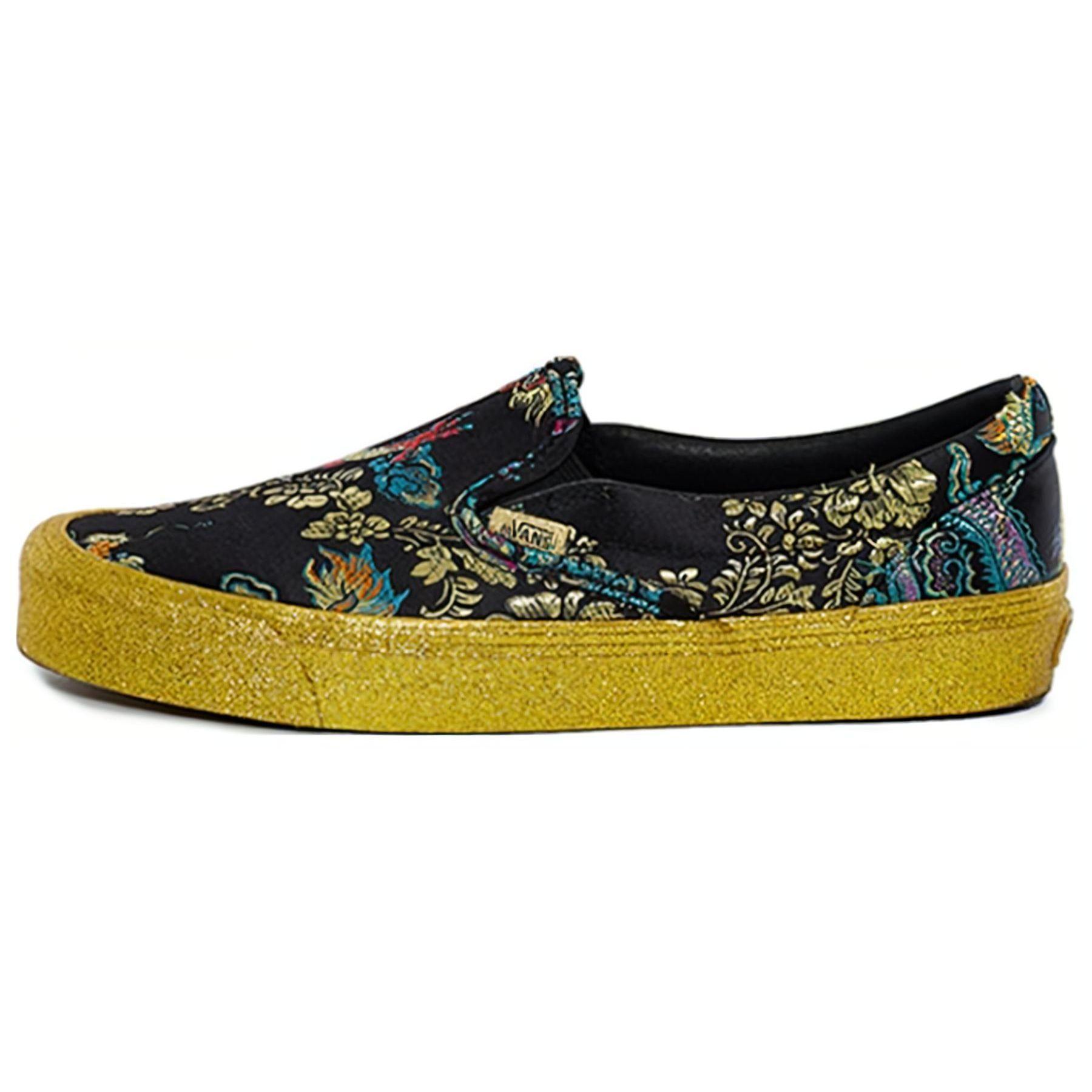 

Vans Opening Ceremony x OG Classic Slip-On Dragons Unisex Sneakers Black Gold VN0A32QNSJR 42