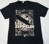 T-shirt Led Zeppelin Klasyczny Rock Plant Paige Bonham JPJ Koszulka Męska Czarna Nowa