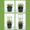 10Layers Plant Support Pile Stackable Flower Ring Support Rack  Indoor Flower Plants