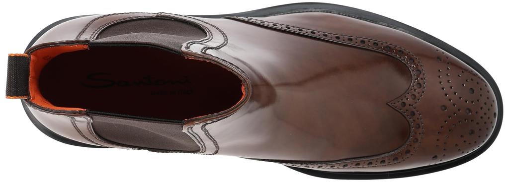 Santoni Men's Boots MGWB17855NERIP [Parallel Import]