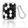 Clear Earphone Cases Cover Case For Airpods Pro3 3 4 Pro Pro2 1 2 Retro Honeycomb Net