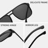 New Dotted Honeycomb Frame Glasses Double Beam Business Steampunk Ocean Sunglasses Trendy and Fashionable Sunscreen Sunglasses