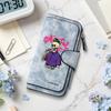 Gothic Skull Pattern Wallet Cool Long Card Holder Purse 