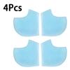 Silicone Heel Protectors Gel Heel Cups & Cushion Inserts Cushioned Sole Cups for Plantar Fasciitis for Cracked Footbed Relief