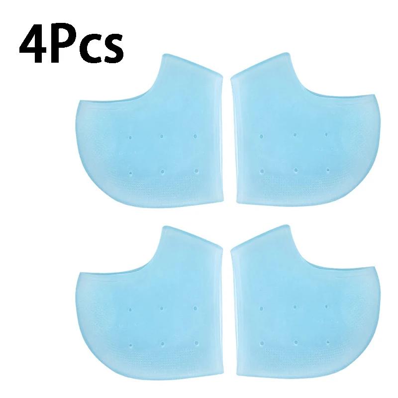 Silicone Heel Protectors Gel Heel Cups & Cushion Inserts Cushioned Sole Cups for Plantar Fasciitis for Cracked Footbed Relief