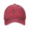 Alastor Hazbins Hotels Meme Baseballkappen Retro Distressed Anime Kappe für Männer Frauen Outdoor Workouts Kappen Hut